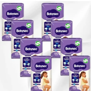 Babysec Premium XXG (Extra Extra Grande) - 14 Unidades    x 8 unidades (manga)
