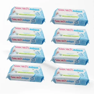 Pack 8x Toalla Húmeda Aqua Simonds